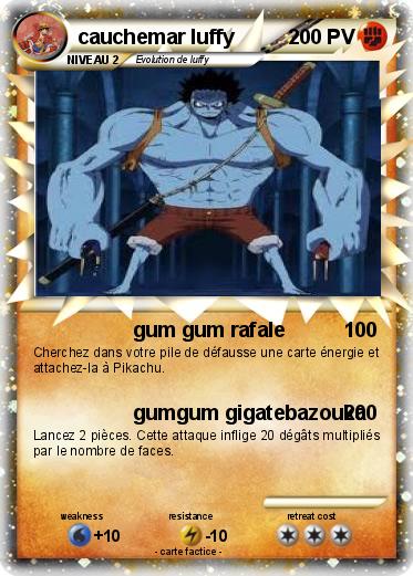 Pokemon cauchemar luffy