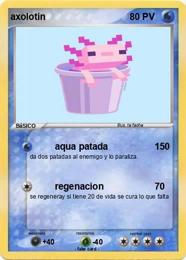 Pokemon axolotin