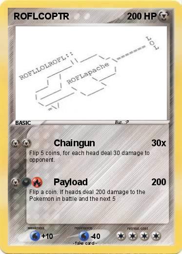 Pokemon ROFLCOPTR