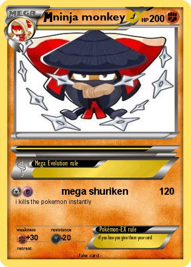 Pokemon ninja monkey