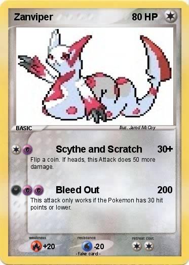 Pokemon Zanviper