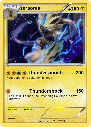 Pokemon zeraorea