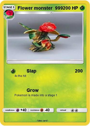 Pokemon Flower monster  999