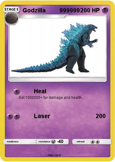 Pokemon Godzilla         999999