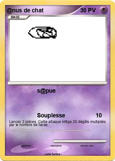 Pokemon @nus de chat