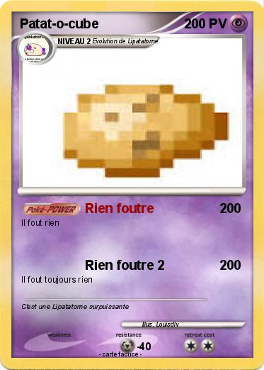 Pokemon Patat-o-cube