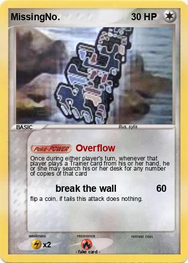 Pokemon MissingNo.