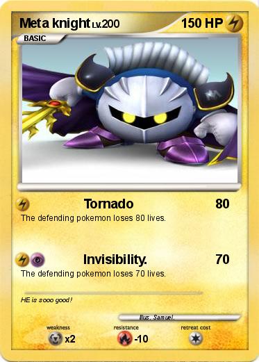 Pokemon Meta knight