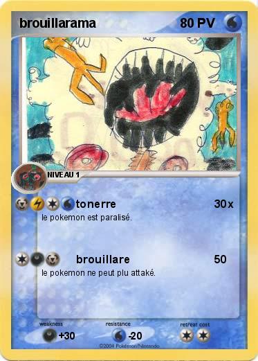 Pokemon brouillarama