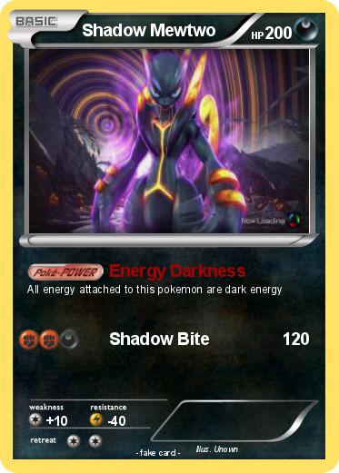 Pokemon Shadow Mewtwo