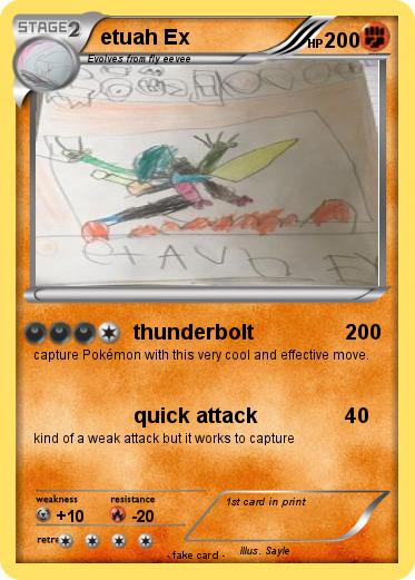 Pokemon etuah Ex