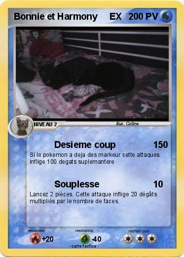 Pokemon Bonnie et Harmony     EX