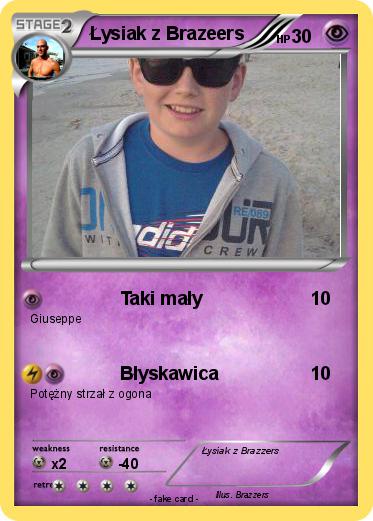 Pokemon Łysiak z Brazeers