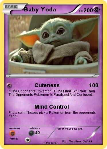Pokemon Baby Yoda