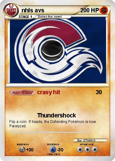 Pokemon nhls avs