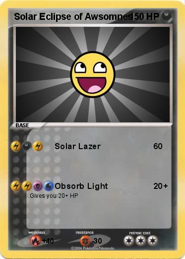 Pokemon Solar Eclipse of Awsomnes