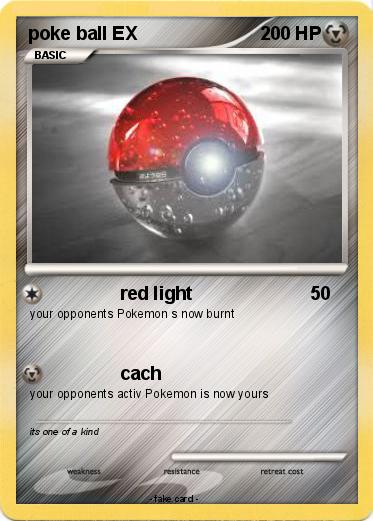 Pokemon poke ball EX