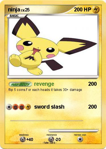 Pokemon ninja
