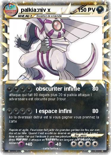 Pokemon palkia:niv x