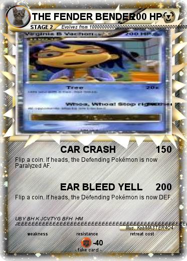 Pokemon THE FENDER BENDER
