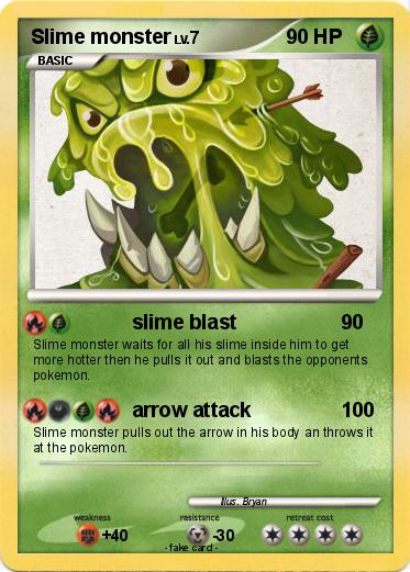 Pokemon Slime monster
