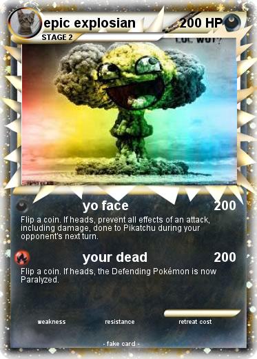 Pokemon epic explosian