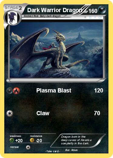 Pokemon Dark Warrior Dragon