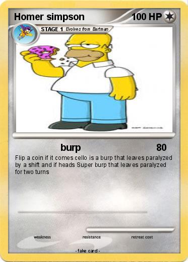 Pokemon Homer simpson