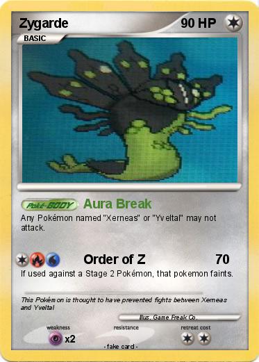 Pokemon Zygarde