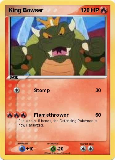 Pokemon King Bowser