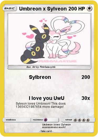 Pokemon Umbreon x Sylveon