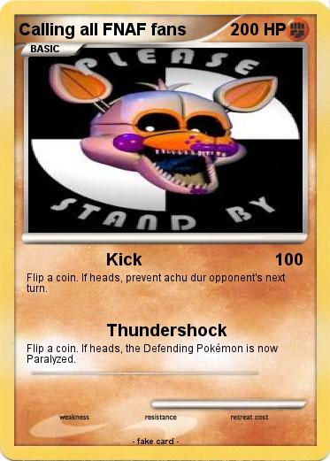 Pokemon Calling all FNAF fans