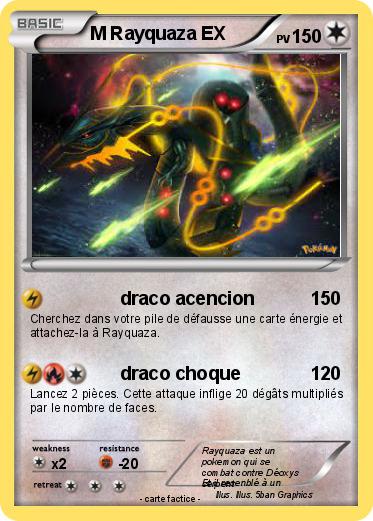 Pokemon M Rayquaza EX