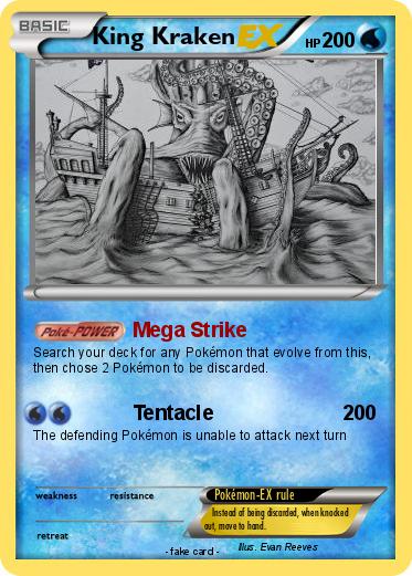 Pokemon King Kraken