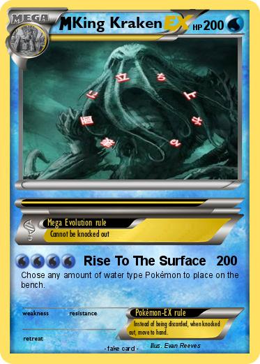 Pokemon King Kraken