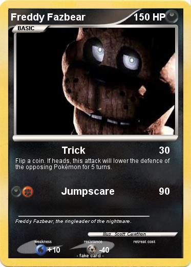 Pokemon Freddy Fazbear
