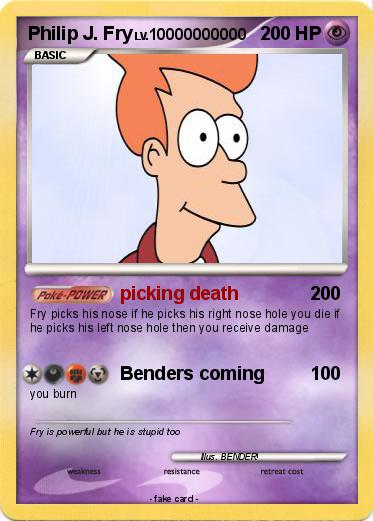 Pokemon Philip J. Fry