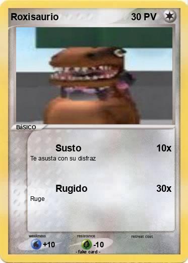 Pokemon Roxisaurio