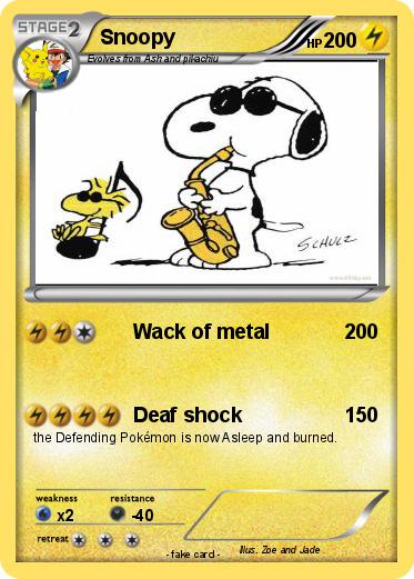 Pokemon Snoopy