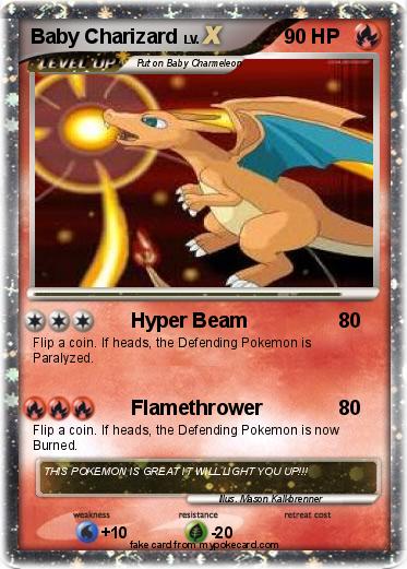 Pokemon Baby Charizard