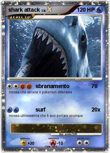 Pokemon shark attack