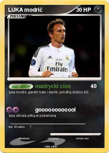 Pokemon LUKA modrić