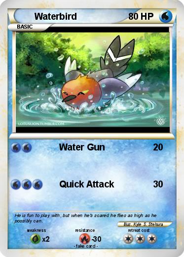 Pokemon Waterbird