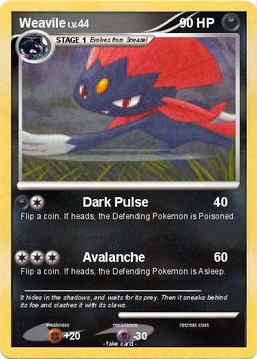 Pokemon Weavile