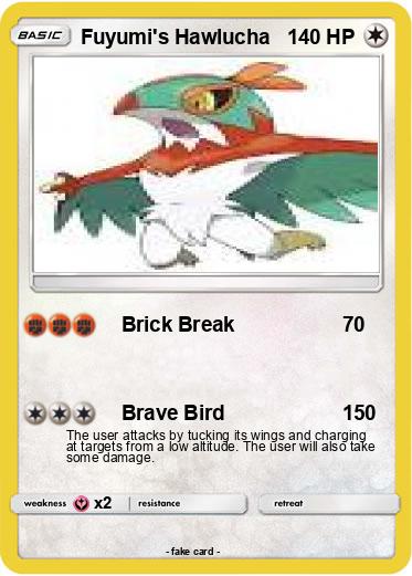 Pokemon Fuyumi's Hawlucha