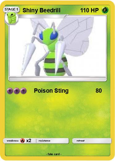 Pokemon Shiny Beedrill