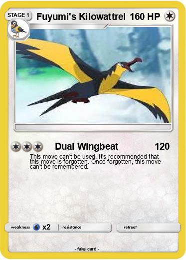 Pokemon Fuyumi's Kilowattrel