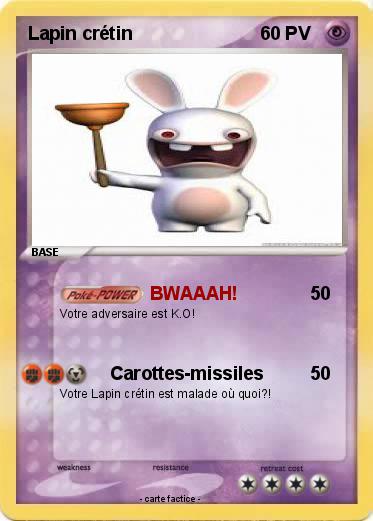 Pokemon Lapin crétin