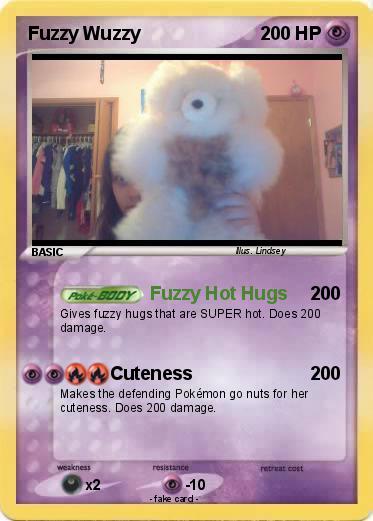 Pokemon Fuzzy Wuzzy