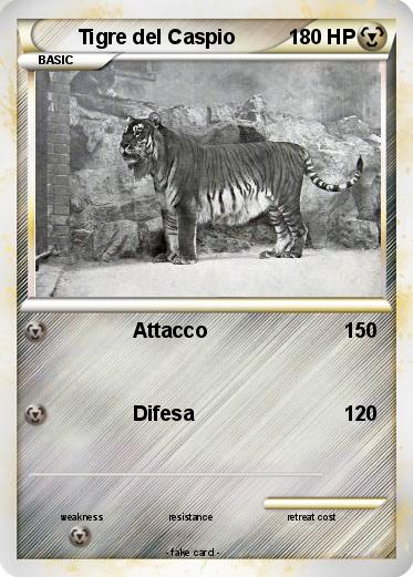 Pokemon Tigre del Caspio